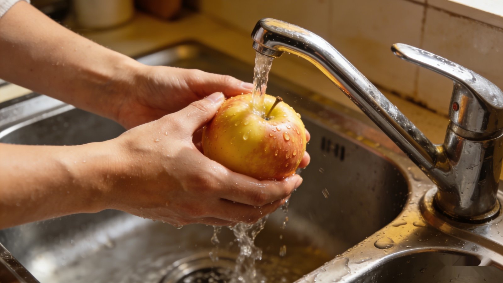 洗苹果