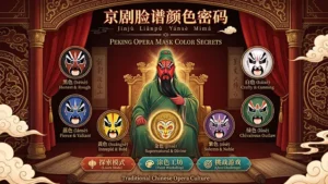 Read more about the article 京剧脸谱颜色密码Peking Opera Mask Color Secrets