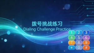 Read more about the article 拨号挑战练习<br>Dialing Challenge Practice